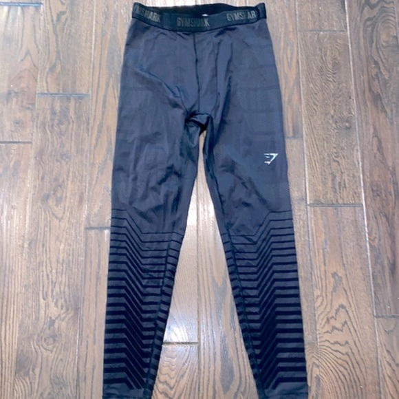 Gymshark black athletic leggings size large - Picture 2 of 7